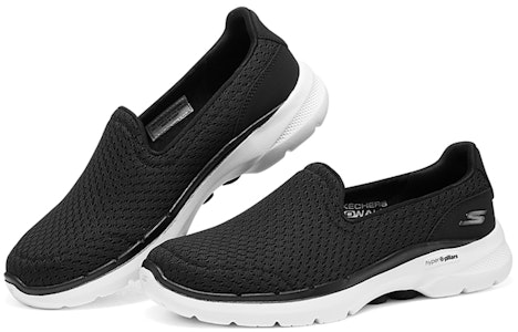 (W) Skechers Go Walk 'Hitam' 124523-BKW Order (W) Skechers Go Walk 'Hitam' 124523-BKW
