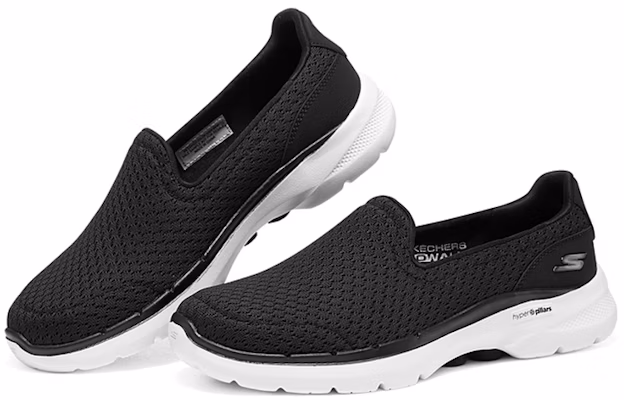 (Women) Skechers Go Walk 'Black' 124523-BKW Order (Women) Skechers Go Walk 'Black' 124523-BKW