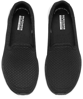(Women) Skechers Go Walk 'Black' 124523-BKW Lookbook (Women) Skechers Go Walk 'Black' 124523-BKW
