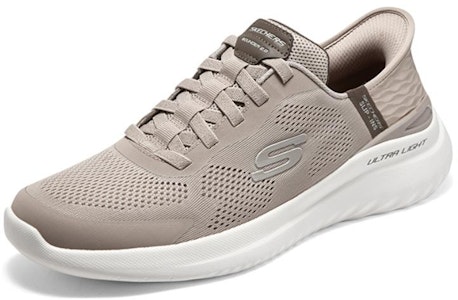 Skechers 一蹬即穿 舒適 輕便 透氣 低筒 生活休閒鞋 男款 灰色 Lookbook Skechers 一蹬即穿 舒適 輕便 透氣 低筒 生活休閒鞋 男款 灰色