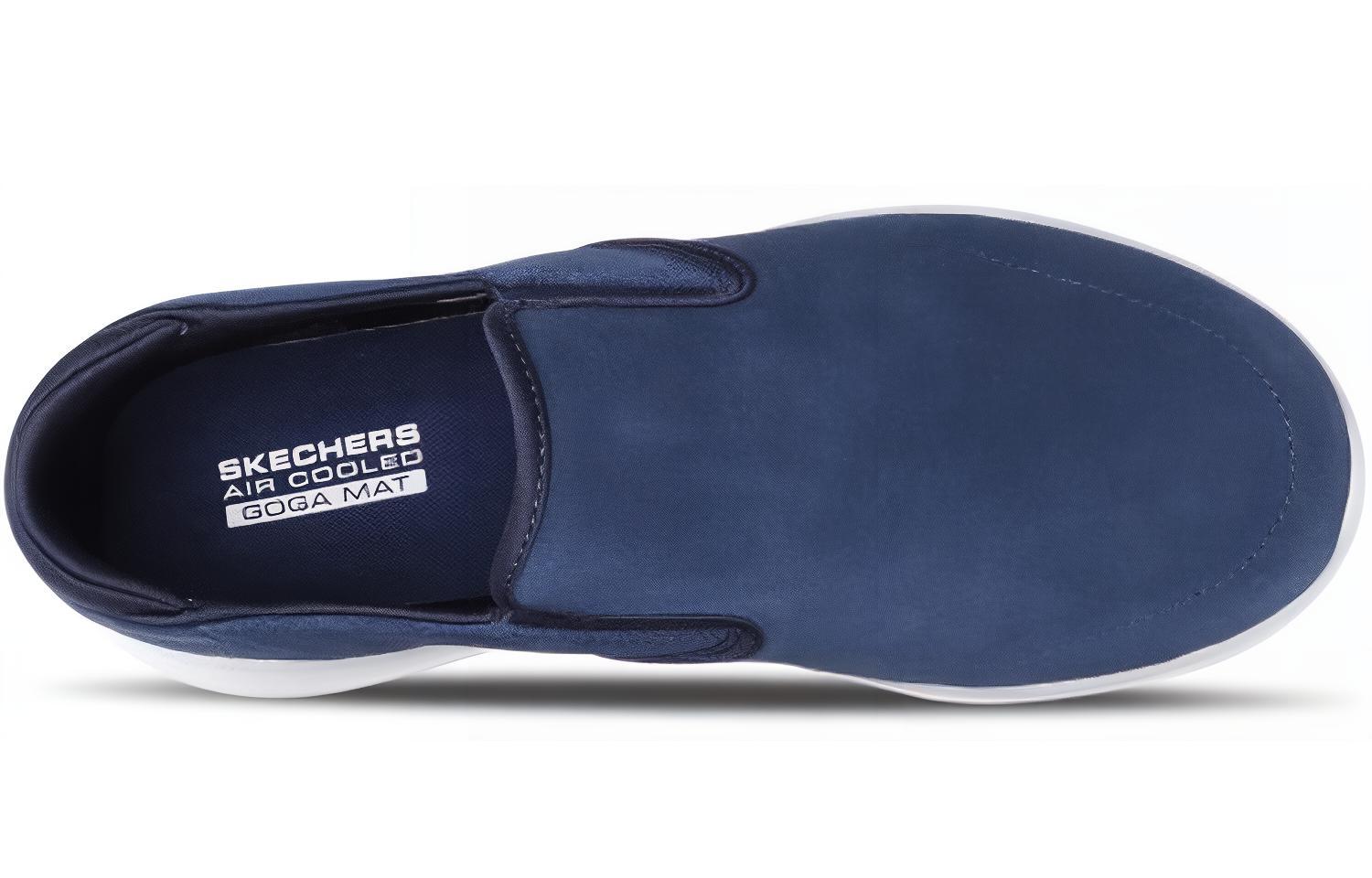 Lookbook スケッチャーズ スリッポン 紺
(Sukecchaazu Surippon Kon) 54618-NVGY