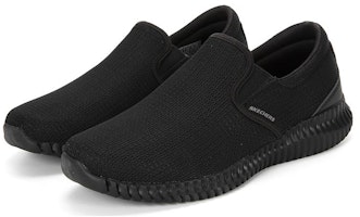 Skechers 防滑透氣 低筒 跑步鞋 男款 黑色 Lookbook Skechers 防滑透氣 低筒 跑步鞋 男款 黑色