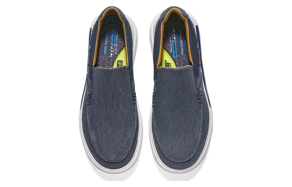 Shop Skechers Slip Resistant Lage Slip-On Sneaker ''Donkerblauw'' 204785-NVY