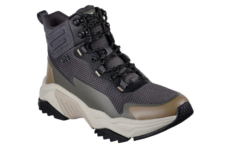 Lookbook Skechers Smart Block-Emmick ''Nero Verde'' 222146-BKOL