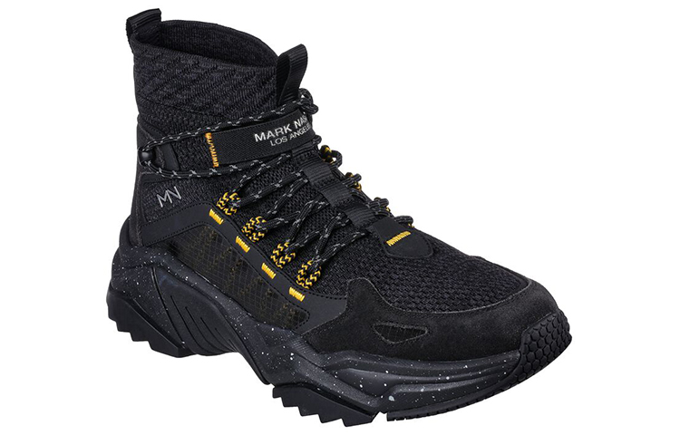 Lookbook Skechers Smart Block 'Half Dome Hitam' 222145-BKYL
