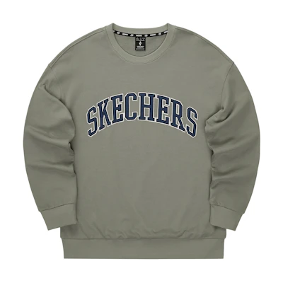 Skechers Soft Comfort Casual Unisex Sweatshirt - Laurel Oak Gray L324U065-04AU