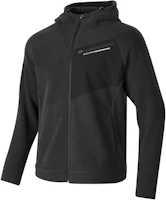 Skechers Soft Comfortable Zip-Up Hoodie Jacket - Black P424M132-0018 Skechers Soft Comfortable Zip-Up Hoodie Jacket - Black P424M132-0018