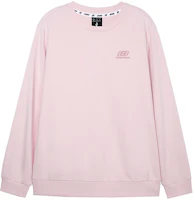 Skechers Soft Stretch Crewneck Sweatshirt Unisex Light Purple Pink L424U169-00EJ Skechers Soft Stretch Crewneck Sweatshirt Unisex Light Purple Pink L424U169-00EJ