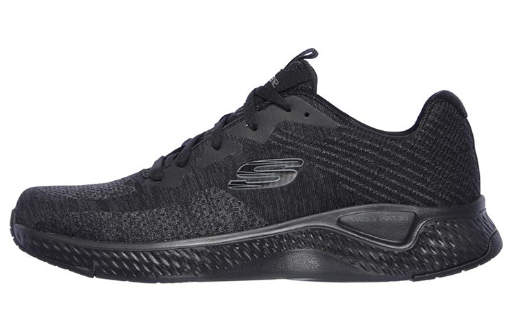 Skechers Solar Fuse 'Lightweight Low Top Running Black' 52758-BBK