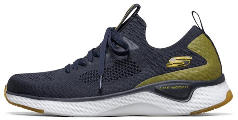 Skechers Solar Fuse Sports Shoes Dark-Blue 'Navy Blue Yellow' 666139-NVYL Buy Skechers Solar Fuse Sports Shoes Dark-Blue 'Navy Blue Yellow' 666139-NVYL