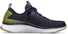 Kasut Sukan Skechers Solar Fuse Biru Tua 'Navy Blue Kuning' 666139-NVYL