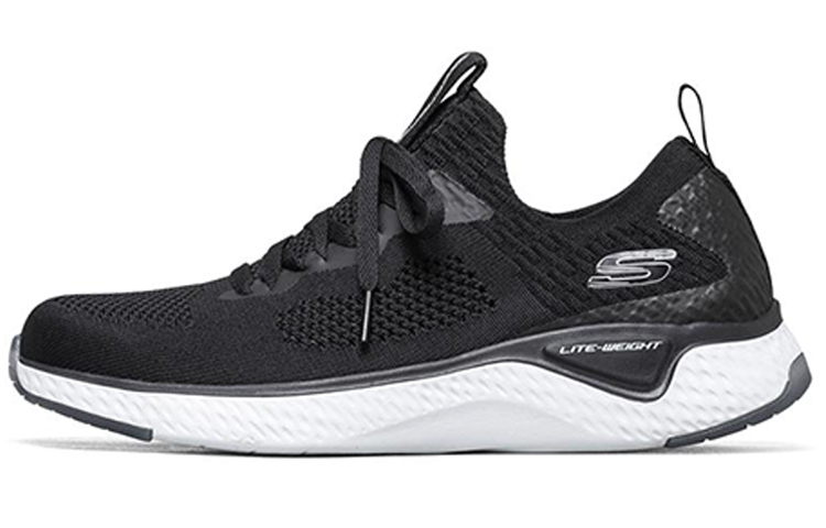 Skechers Solar Fuse Sport Shoes Black 666139-BKGY