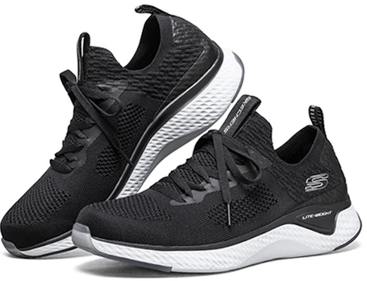 Skechers Solar Fuse Sportschoenen Zwart 666139-BKGY Lookbook Skechers Solar Fuse Sportschoenen Zwart 666139-BKGY