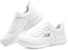 (W) Skechers 'White Low-Top' Penyedia Tapak Putih Lelaki 8750051-WHT