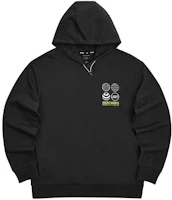 Skechers Solid Color Hoodie with Back Letter Print Design L321M088 Skechers Solid Color Hoodie with Back Letter Print Design L321M088