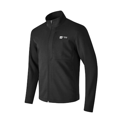 Skechers Solid Color Running Jacket in Carbon Black P423M097-0018
