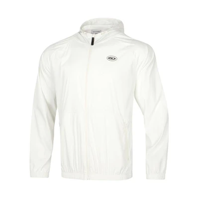 Skechers Solid Color Zip-Up Hoodie Jacket - Marshmallow White P222M058