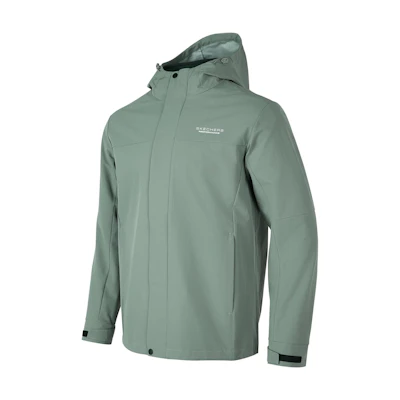 Skechers Solid Color Zip-Up Hoodie Jacket Teal Green P423M167-035Z