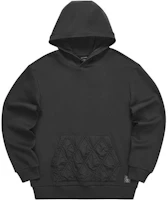 Skechers Solid Knit Pullover Hoodie in Carbon Black L421M027 Skechers Solid Knit Pullover Hoodie in Carbon Black L421M027