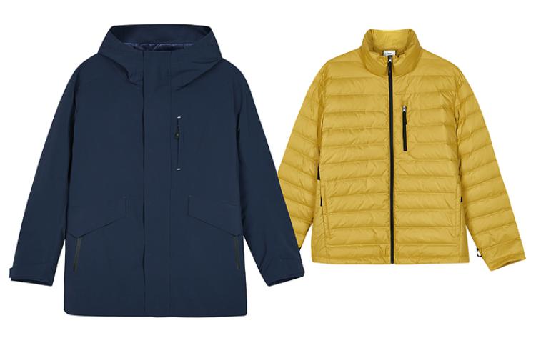 Skechers Solid Outdoor Thermal Jacket Two-Piece Set Navy/Black L423M169-0029
