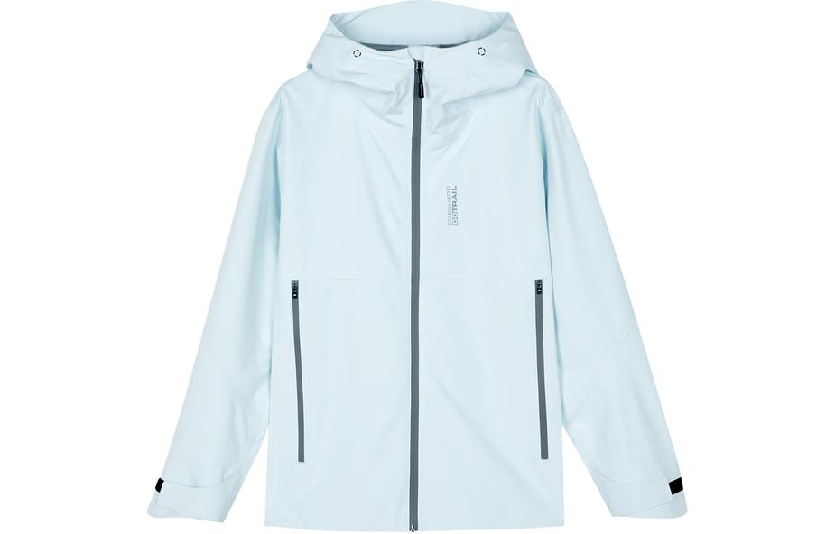 Skechers Solid Outdoor Zip Hoodie Jacket - Pastel Grass Blue L124M069-00PT