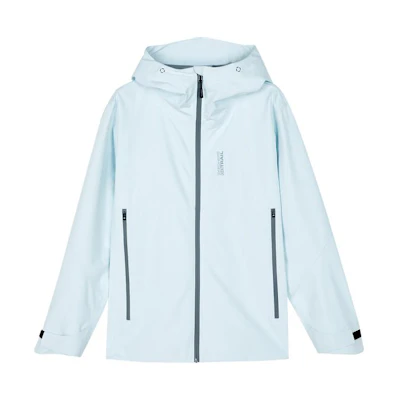 Skechers Solid Outdoor Zip Hoodie Jacket - Pastel Grass Blue L124M069-00PT