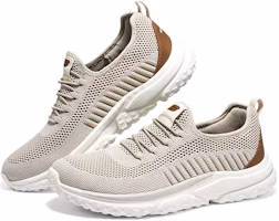 Lookbook Skechers Solvano 防滑耐磨 低筒 運動休閒鞋 男款 棕白
