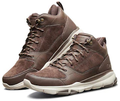 Shop Skechers Soven 運動休閒鞋 巧克力色