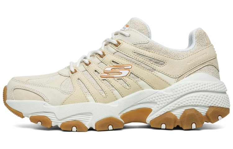 Skechers Sparta-Max Running Shoes Ivory/Brown 51736-NAT