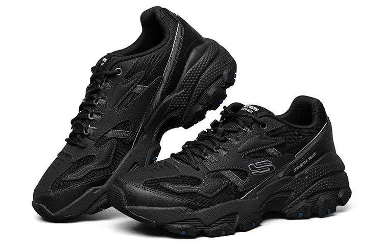 Lookbook 斯凯奇 Sparta-max '纯黑' 237121-BBK