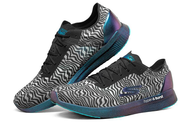 Lookbook Skechers Speed 6 ''Cloak Hyper - Noir Bleu'' 220235-BKBL