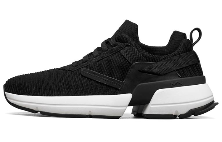 Skechers Split Running Shoes Black/White 222000-BLK