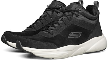 斯凯奇黑色Meridian运动鞋 666064-BKW Shop 斯凯奇黑色Meridian运动鞋 666064-BKW