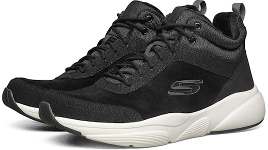 Kasut Sukan Skechers Meridian 'Hitam' 666064-BKW Shop Kasut Sukan Skechers Meridian 'Hitam' 666064-BKW