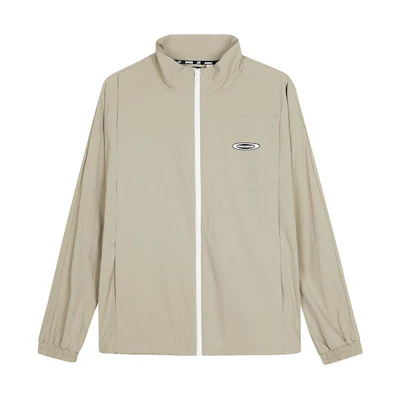 Skechers Sport Alliance Breathable Zip-Up Jacket in Rock Beige L224M048-00V8