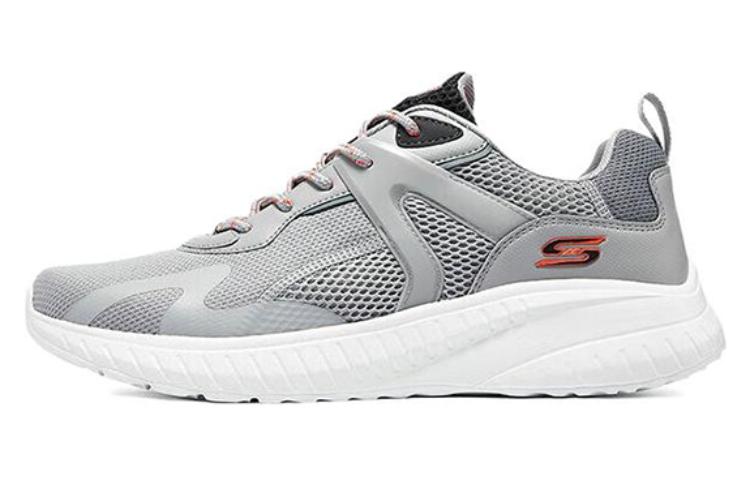 Skechers Bobs Squad Chaos Memory Foam Trainer Shoes 'Grey'