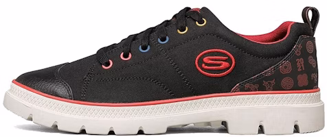 Skechers Sport Casual 'Black Red' 666170-BLK Skechers Sport Casual 'Black Red' 666170-BLK