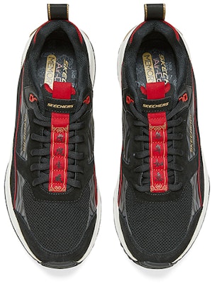Skechers 運動休閒 新年系列 虎紋掛飾運動休閒鞋 黑色 Lookbook Skechers 運動休閒 新年系列 虎紋掛飾運動休閒鞋 黑色