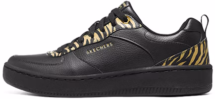 Skechers Sport Casual Black Gold 'New Year Tiger Stripes Couplet Low-Top' 894057-BKGD Skechers Sport Casual Black Gold 'New Year Tiger Stripes Couplet Low-Top' 894057-BKGD