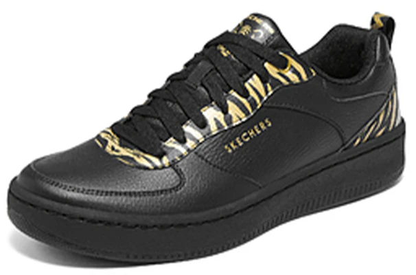 Skechers Sport Casual Black Gold 'New Year Tiger Stripes Couplet Low-Top' 894057-BKGD Lookbook Skechers Sport Casual Black Gold 'New Year Tiger Stripes Couplet Low-Top' 894057-BKGD