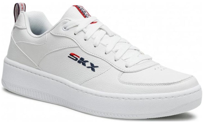 Skechers Sport Court 92 'Putih' 237188-WNVR Shop Skechers Sport Court 92 'Putih' 237188-WNVR