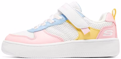 Skechers Sport Court 92 'White Pink Blue' 310146L-WMLT Skechers Sport Court 92 'White Pink Blue' 310146L-WMLT
