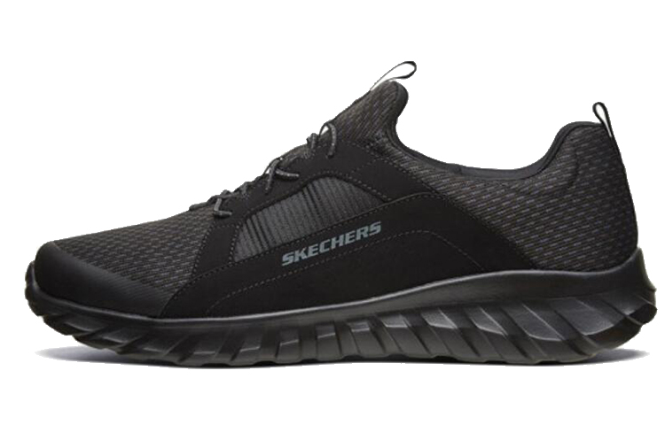 Skechers Sport Mens Running Shoes Black
