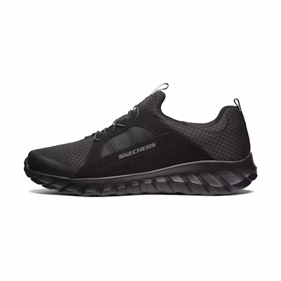 Skechers Sport Mens Running Shoes Black