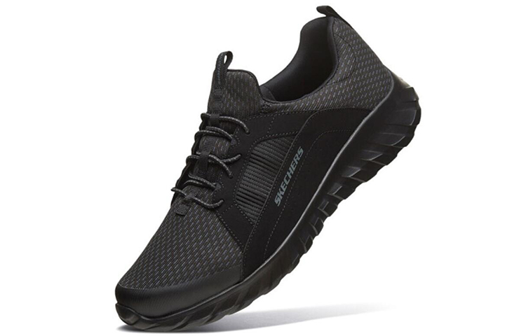 Skechers Sport Mens Running Shoes Black 圖 2