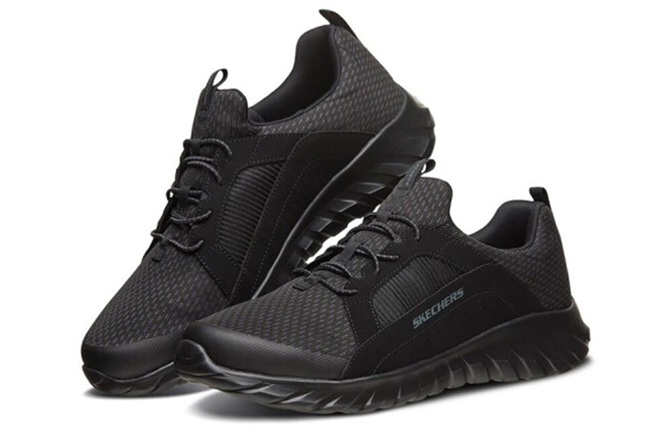 Skechers Sport Mens Running Shoes Black 圖 3