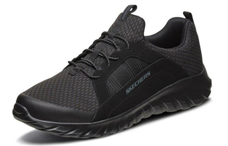 Skechers Sport Mens Running Shoes Black 圖 4