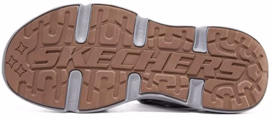 Skechers 防滑耐磨 運動涼鞋 男款 灰色 Details for Skechers 防滑耐磨 運動涼鞋 男款 灰色