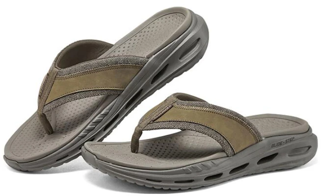 Skechers Sport Sandale ''Grau Braun'' 210549-DKTP Lookbook Skechers Sport Sandale ''Grau Braun'' 210549-DKTP