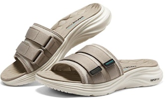 Skechers Sport 大魔術貼輕便 一字拖鞋 男款 灰褐色 Shop Skechers Sport 大魔術貼輕便 一字拖鞋 男款 灰褐色